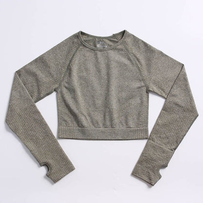 Levoire | T-Shirt Sportif À Manches Longues Vert