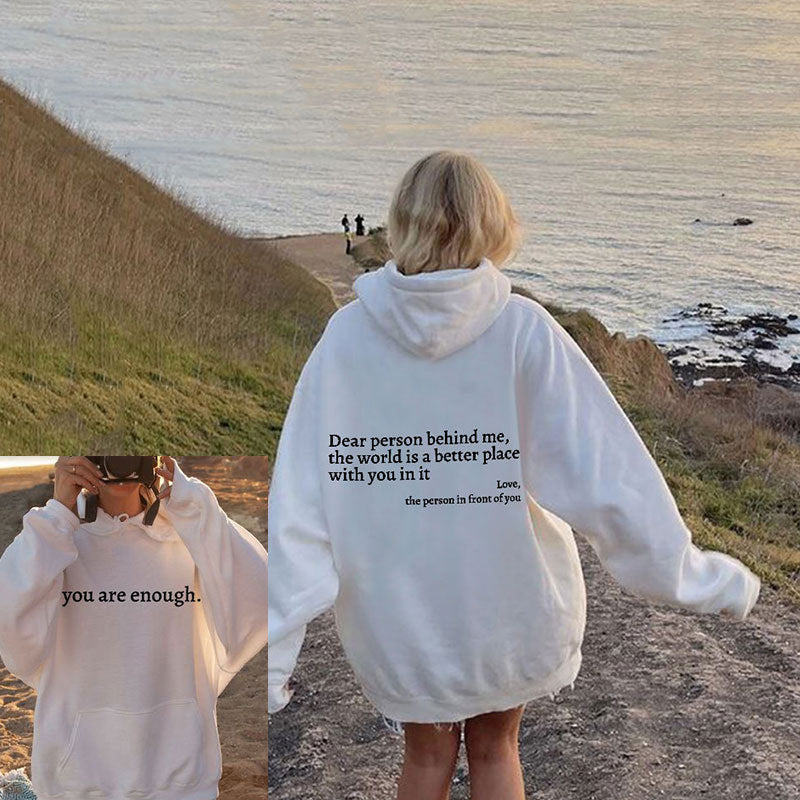 Angel™ - Amour Personne derrière moi Unisex Hoodie