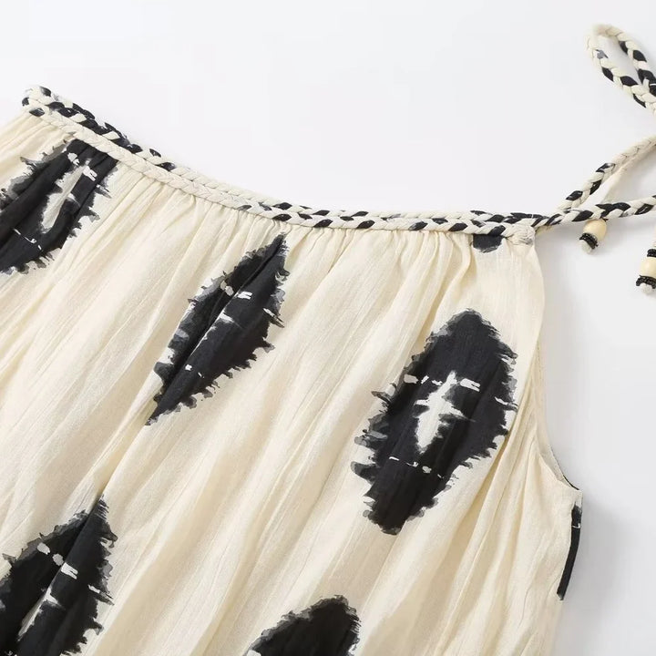 Levoire | Robe De Plage Boho Sans Manches