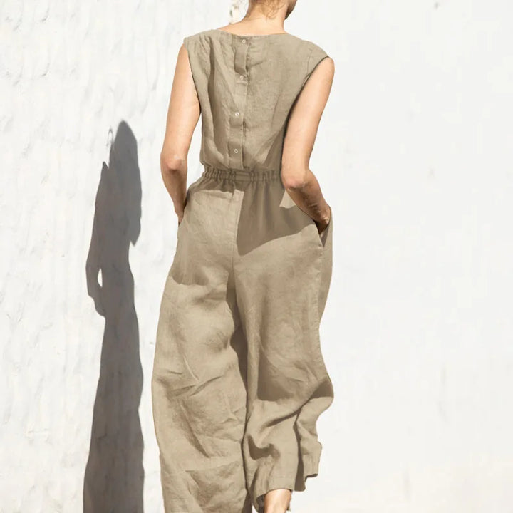 Levoire | Salopette En Coton Lin