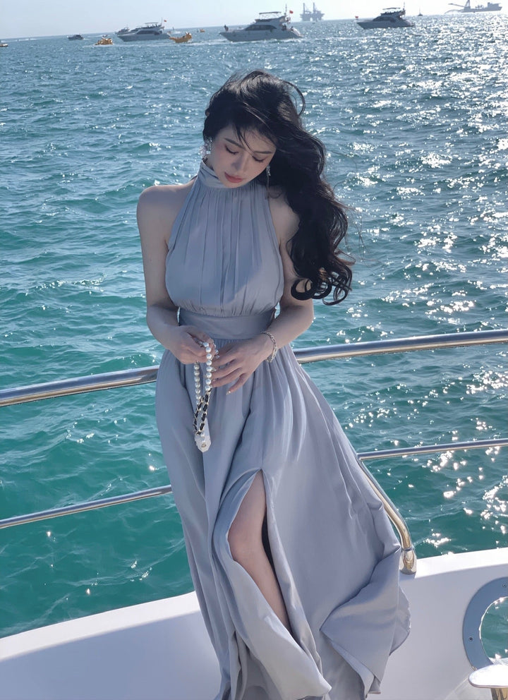 Levoire | Robe Midi En Chiffon Décolletée