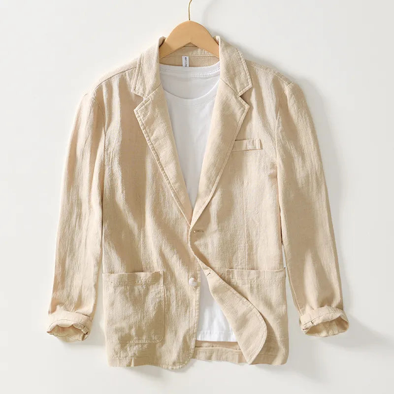 Levoire | Blazer en lin élégant Beige