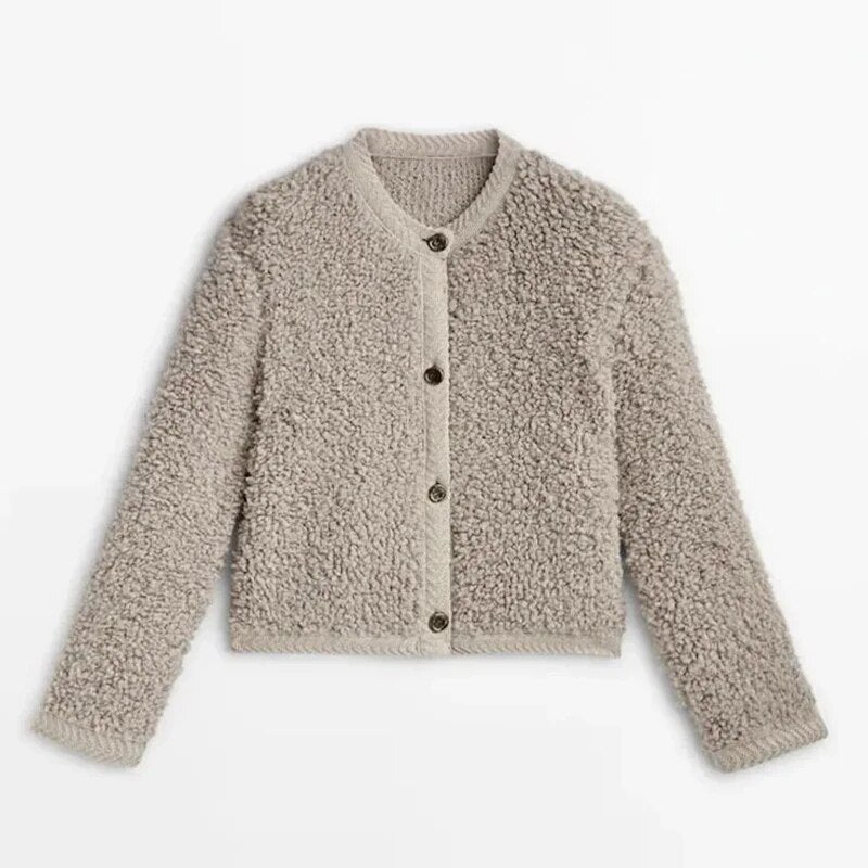 Levoire | Gilet En Teddy Pour Femmes Kaki