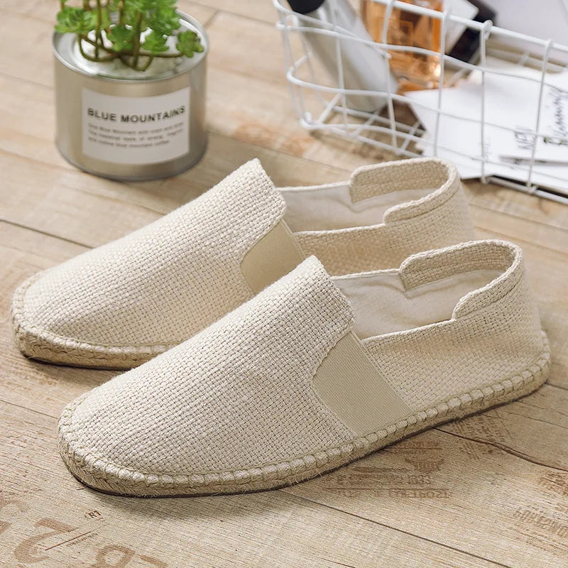 Levoire | Espadrilles En Fibre De Chanvre Pour Hommes