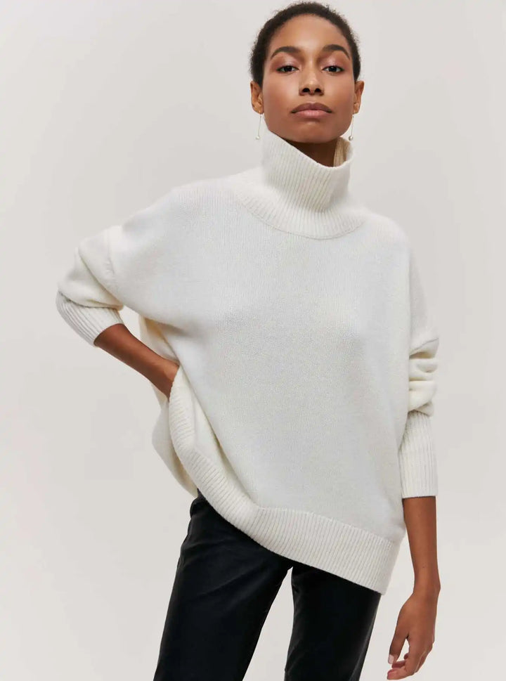 Levoire | Pull À Col Roulé Surdimensionné Fino