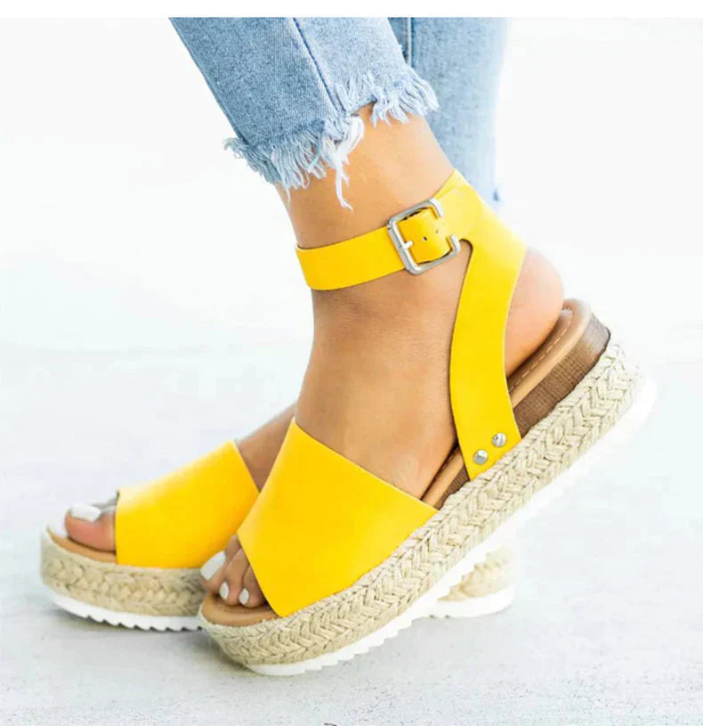 Levoire | Mode Femme Sandales Jaune
