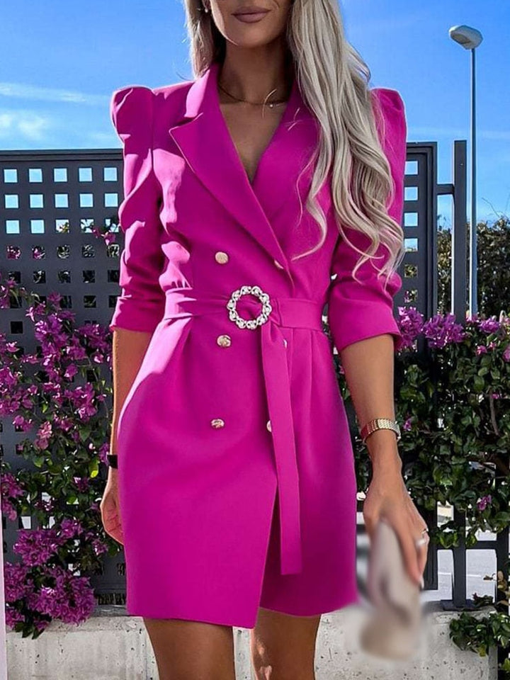 Levoire | Robe Blazer Pour Femmes Rose