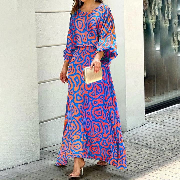 Levoire | Robe Longue Luxueuse Pour Femmes Lachswirbel