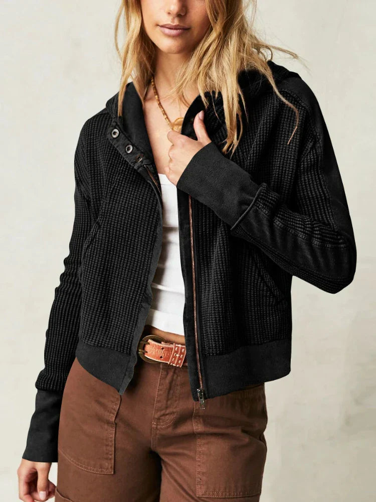 Levoire | Chauffant Hoodie Fr Femmes Noir