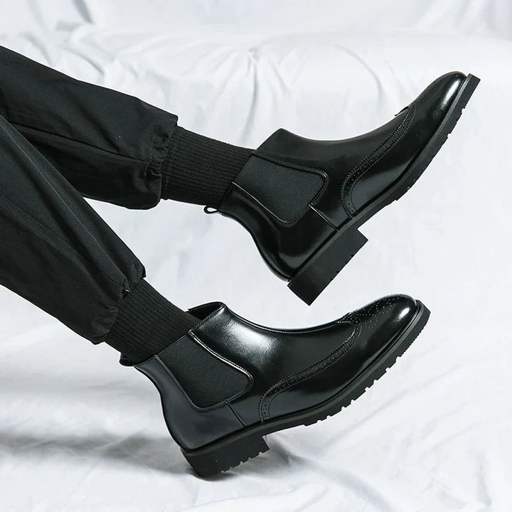 Levoire | Albertinelli Bottes Chelsea en Cuir