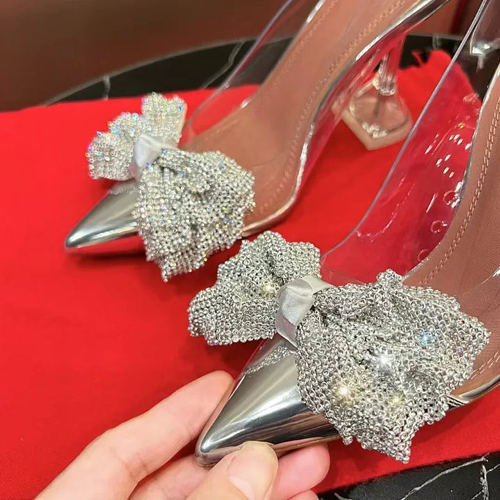 Levoire | Nouveau Style Fée Arc Transparent Talons Hauts