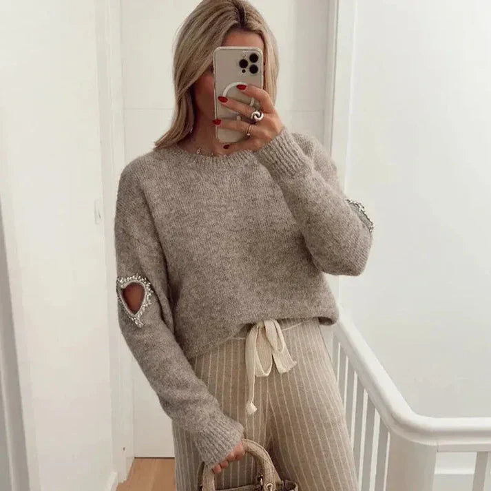 Levoire | Dans Un Design Mode À Décolleté En Cœur Pour Femmes Khaki