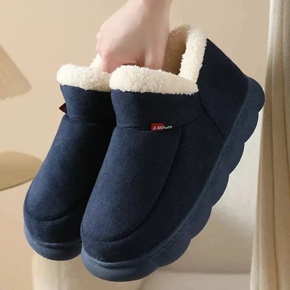 Levoire | Chaussons Hiver Douillets Bleue