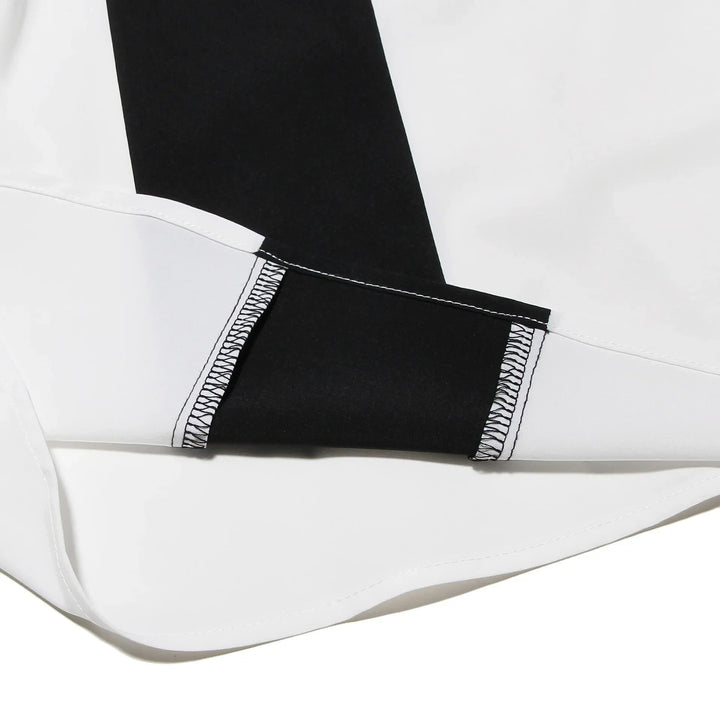 Levoire | Robe Maxi Splice Dos Nu Épaule Dénudée
