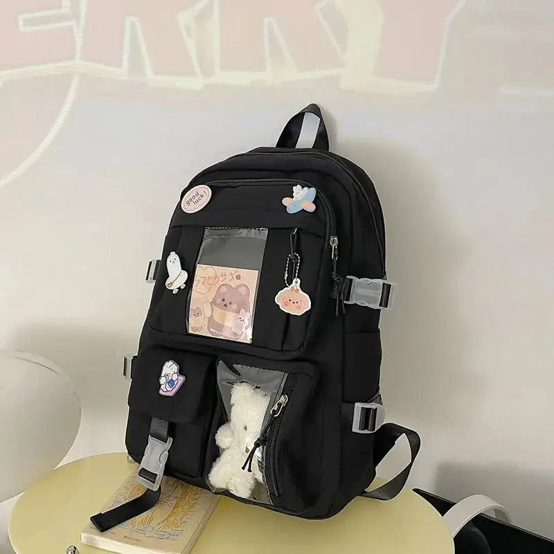 Levoire | Sac à dos scolaire Noir 16 pouces