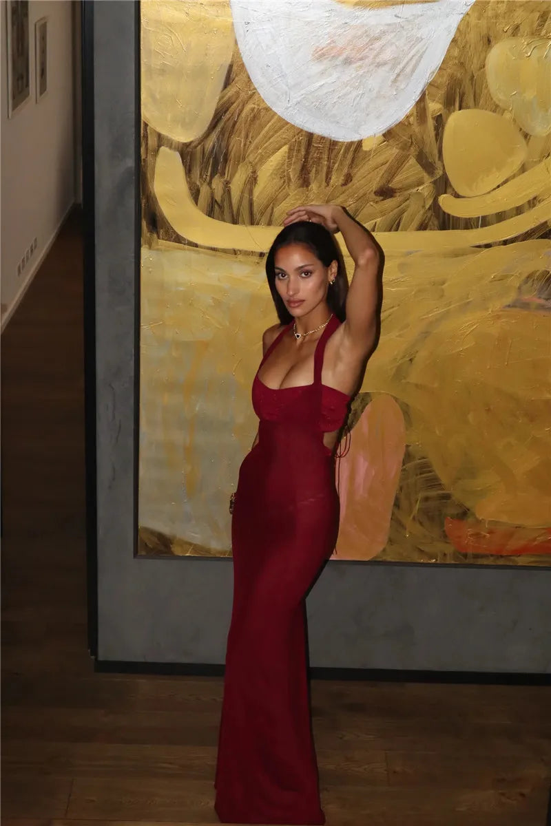 Levoire | Robes Maxi Dos Nu Décolleté