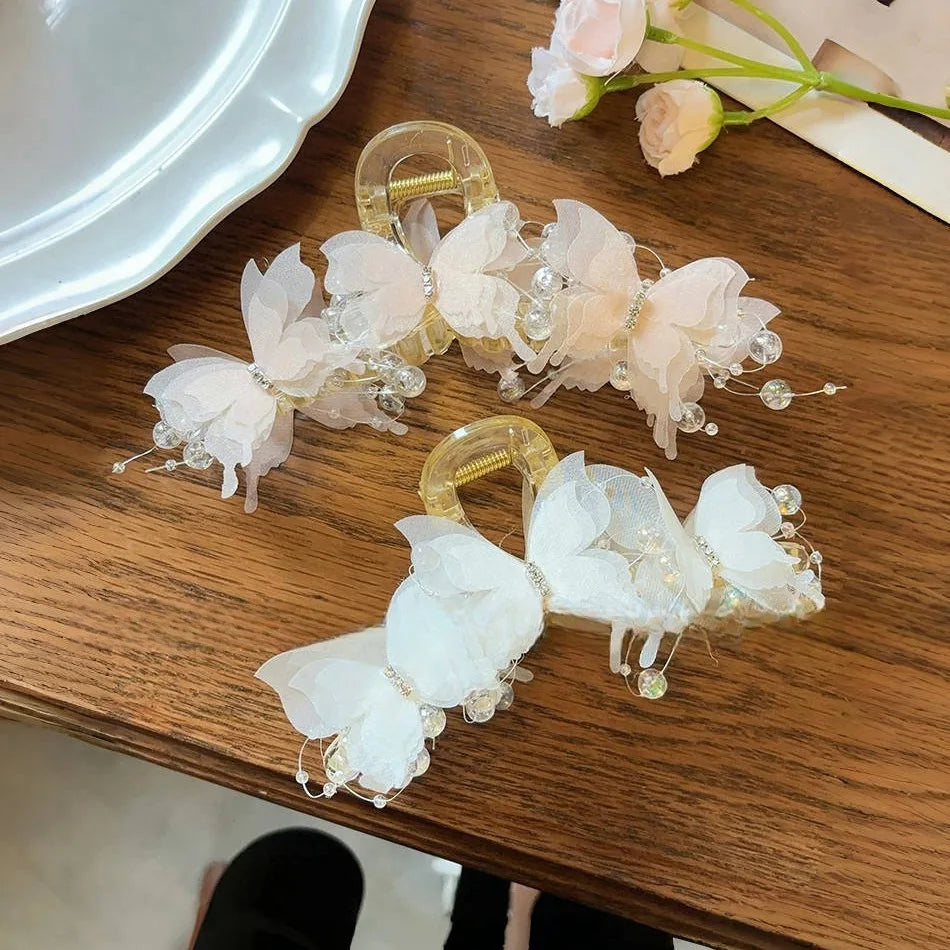 Levoire | À Cheveux Papillon Élégante Avec Perles Et Nœud