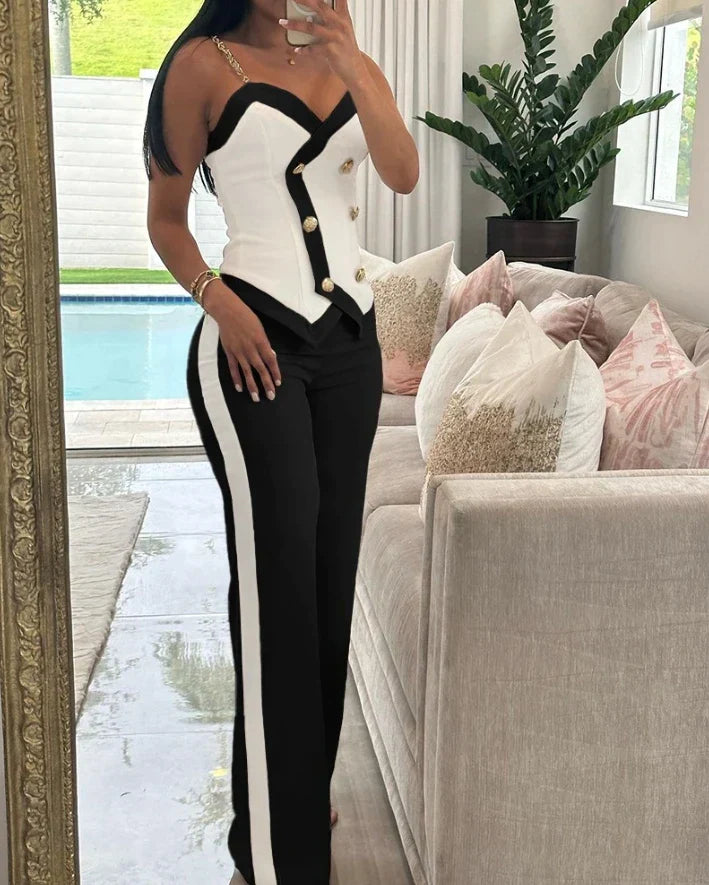 Levoire | Tenue Deux Pièces Minimaliste Femme Noir