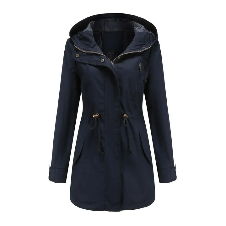 Levoire | Veste coupe-vent unie pour l'automne Noir