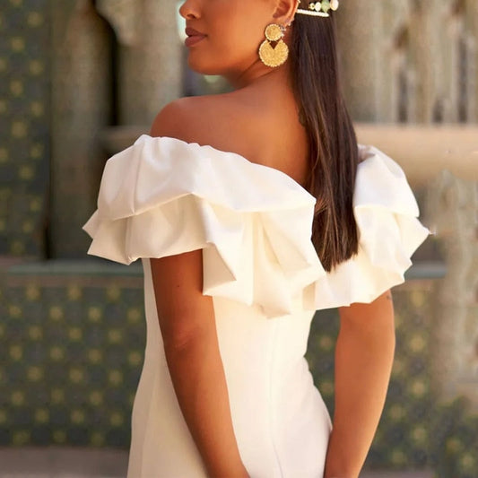 Levoire | Épaules Dégagées Robes Maxis Rentrées Dégagées