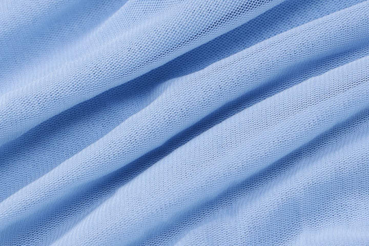 Levoire | Matériau En Filet Transparent Bodycon Mini Robe