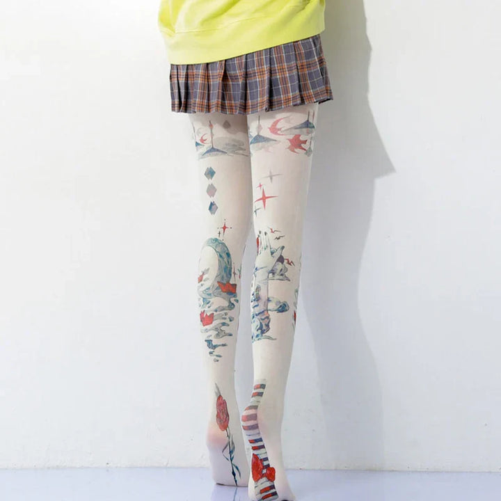 Levoire | Peinture Rétro Imprimée Collants