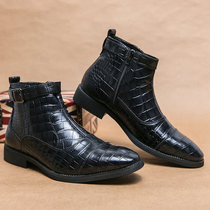 Levoire | Bottines En Cuir Avec Boucles