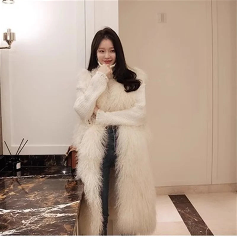 Levoire | Manteau Classique en Tissu Mélangé Chic et Résistant Blanc