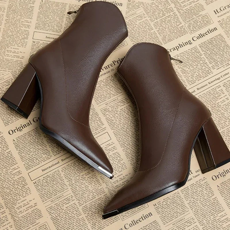 Levoire | Belles Bottes En Cuir Avec Charme