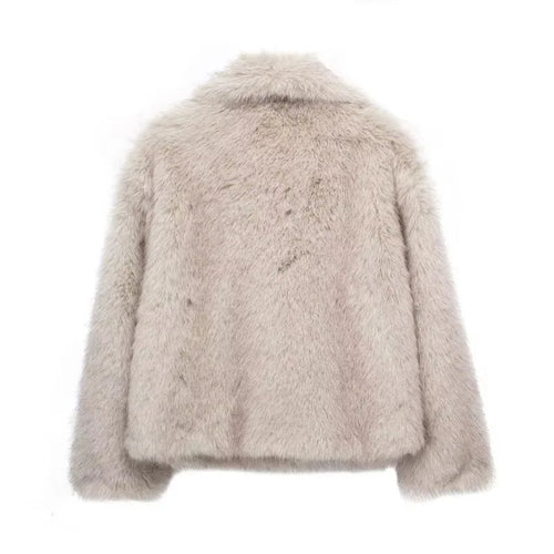 Levoire | Veste En Fausse Fourrure À Manches Longues Confortable
