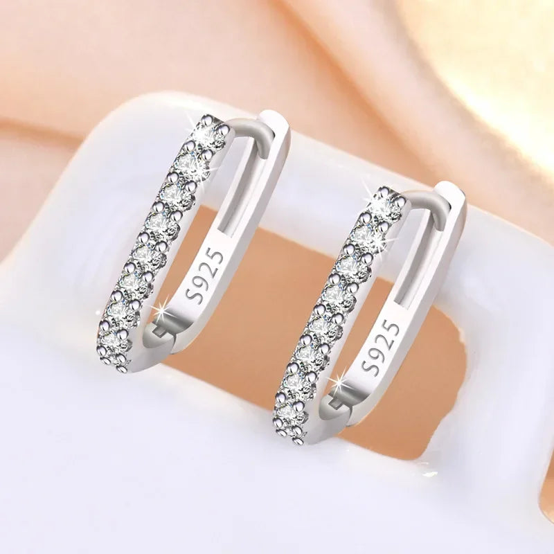 Levoire | Créoles En Argent Et Cristal