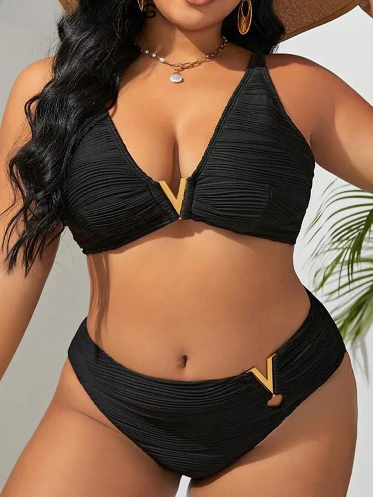 Levoire | Bikini Deux Pièces Noir Curvy Noir