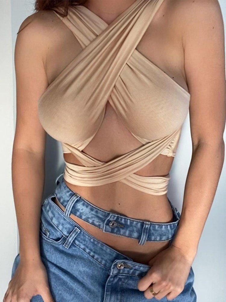 Levoire | Top Dos Nu Un Haut Crop Sexy Et Estival