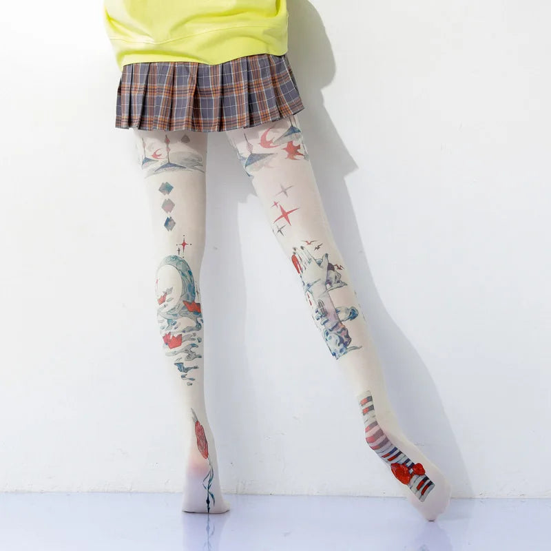 Levoire | Peinture Rétro Imprimée Collants
