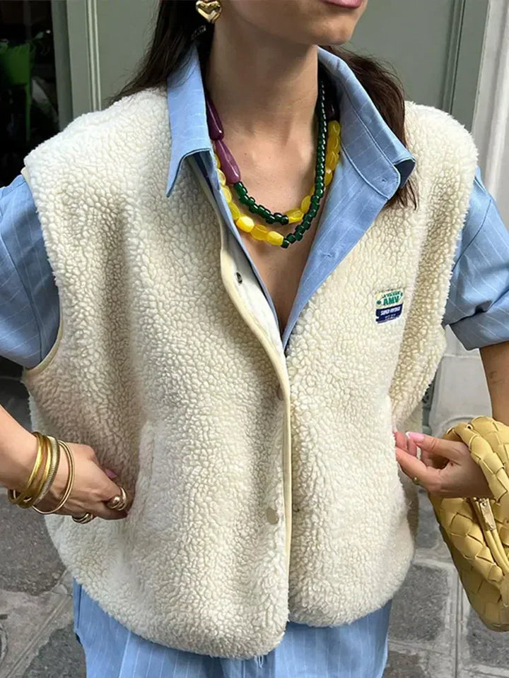 Levoire | Veste En Polaire Blanc