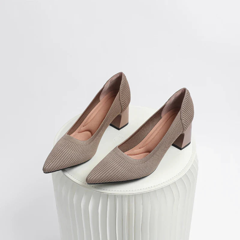 Levoire | Chaussures À Talons Colorées Luxueuses Pour Femmes Khaki