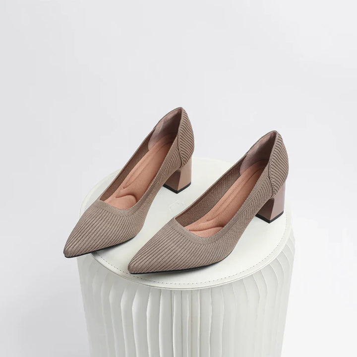 Levoire | Chaussures À Talons Colorées Luxueuses Pour Femmes Khaki