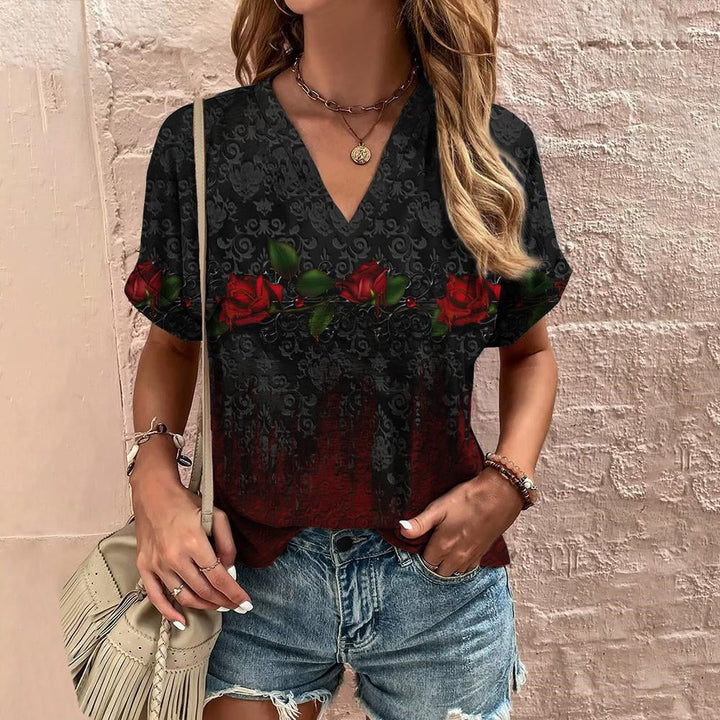Levoire | Manches Courtes Chemise Décontractée Multicolore 1