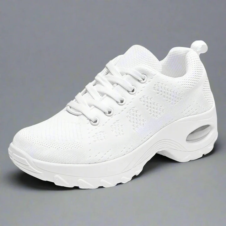 Levoire | Chaussures Pour Femmes Confortables Pour Un Travail Sans Glisse Avec Support Pour Le Pied Blanc