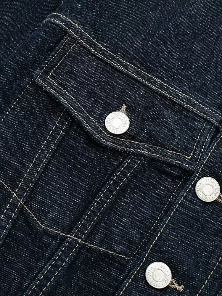 Levoire | Veste En Denim Bordeaux