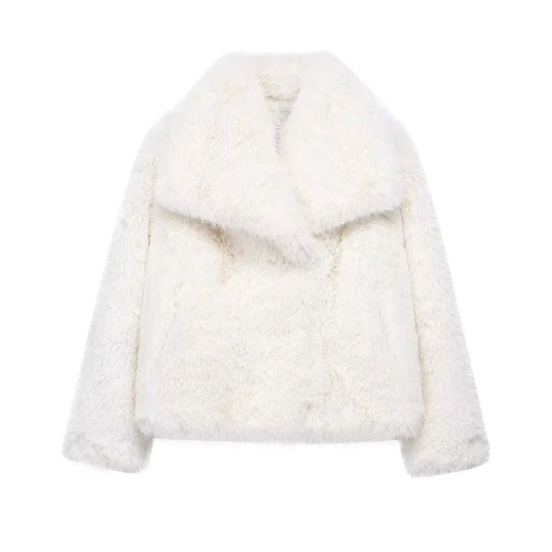 Levoire | Élégant Veste À Paillettes Métalliques Pour Femmes Blanc