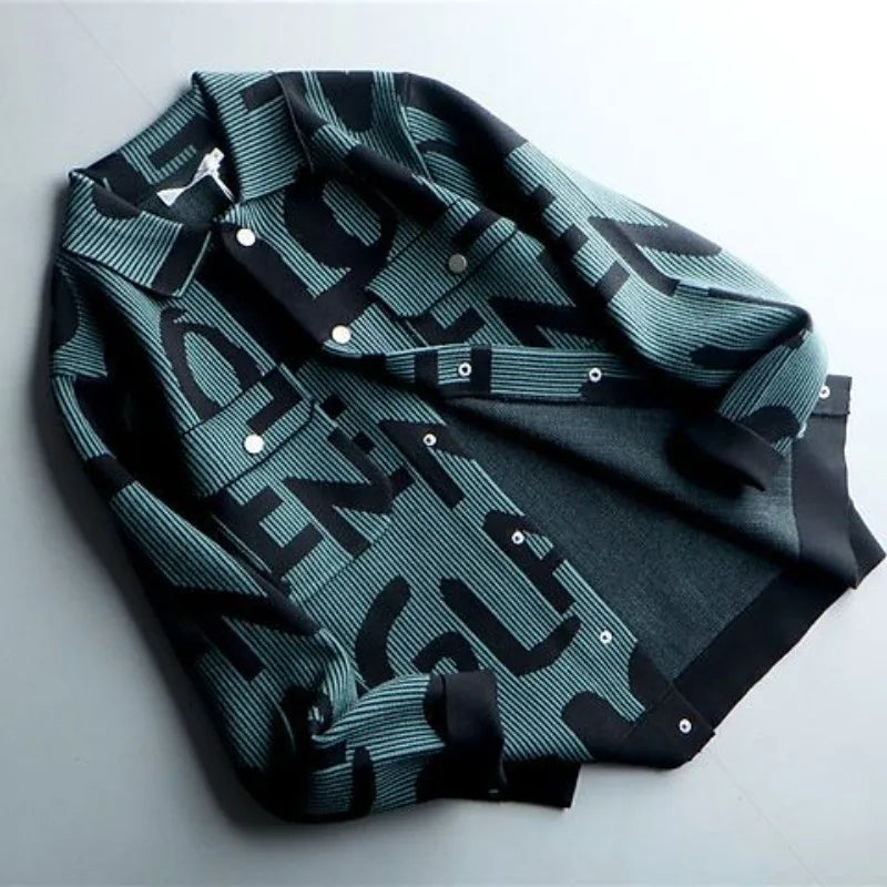 Levoire | Veste en Tricot avec Design Classique et Élégance Azur pour Femmes