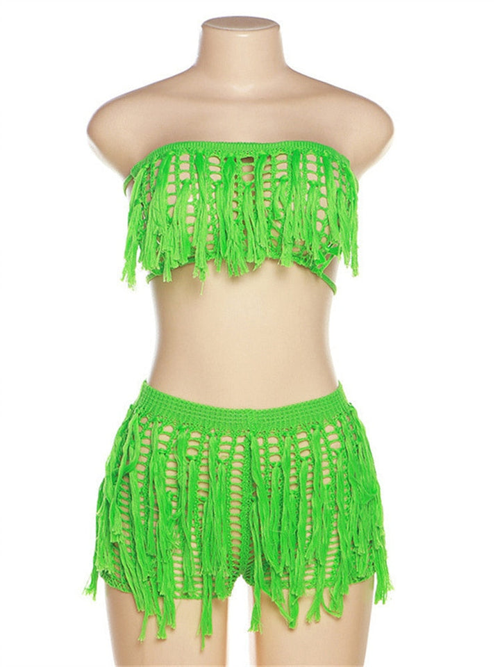 Levoire | Vêtements De Plage Crochet 2 Ensemble De Robe Deux Pièces