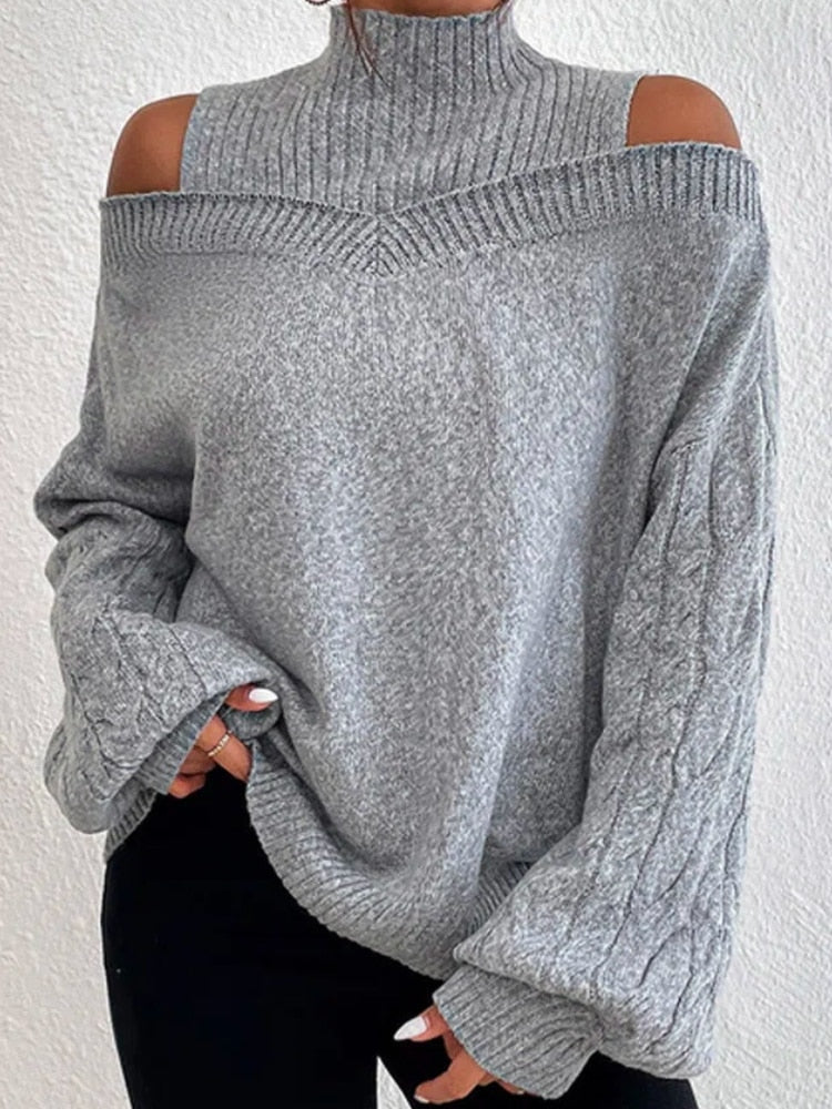 Levoire | Rento Chemise Sur L'Épaule Avec Bras Lâche Gris