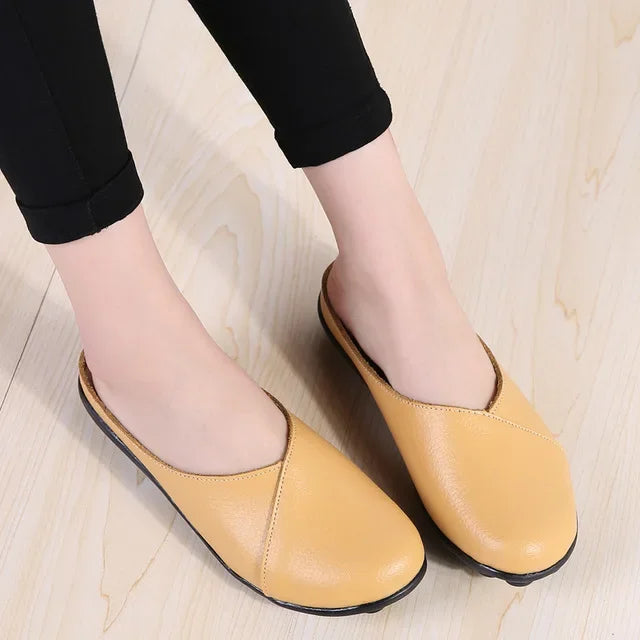 Levoire | Élégantes Chaussures À Mi-Hauteur Pour Femmes Jaune