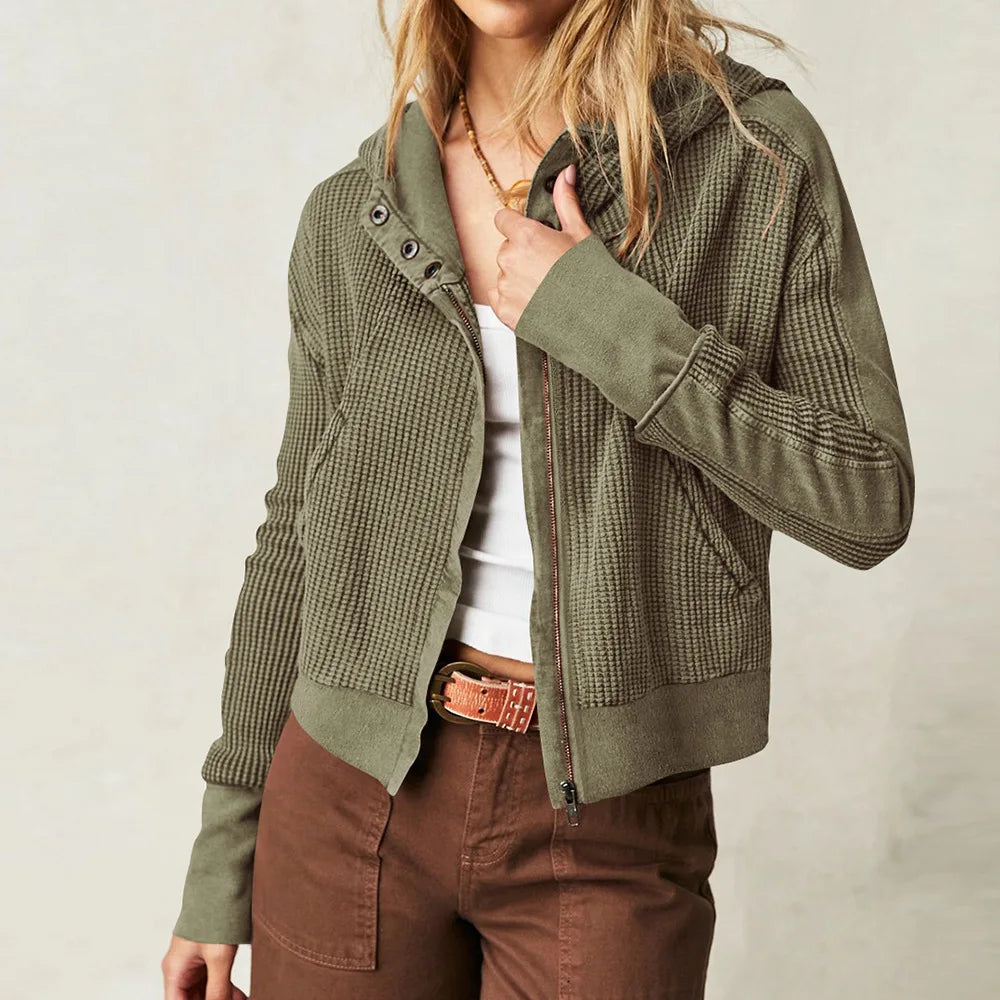Levoire | Chauffant Hoodie Fr Femmes Vert sapin