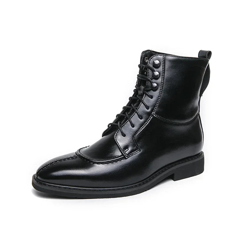 Levoire | Chaussures en cuir élégant Noir