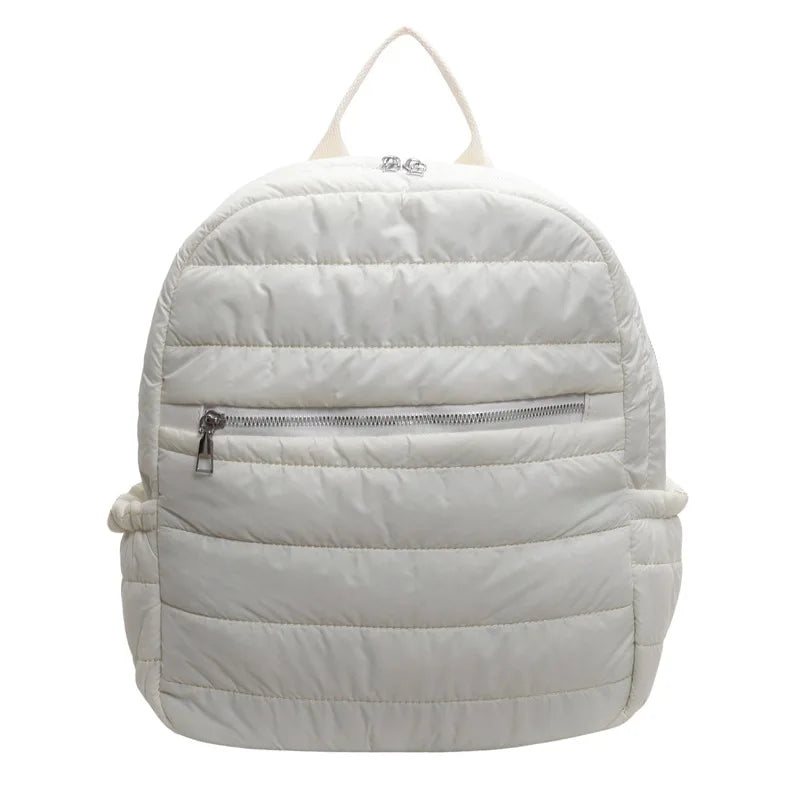 Levoire | Grand Sac À Dos En Nylon Pour Des Voyages Aventureux Blanc