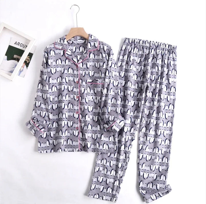 Levoire | Deux Pièces Pyjama En Coton 14