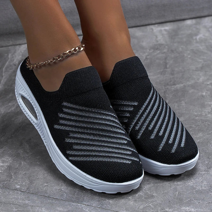 Levoire | Baskets Confort Respirantes Noir